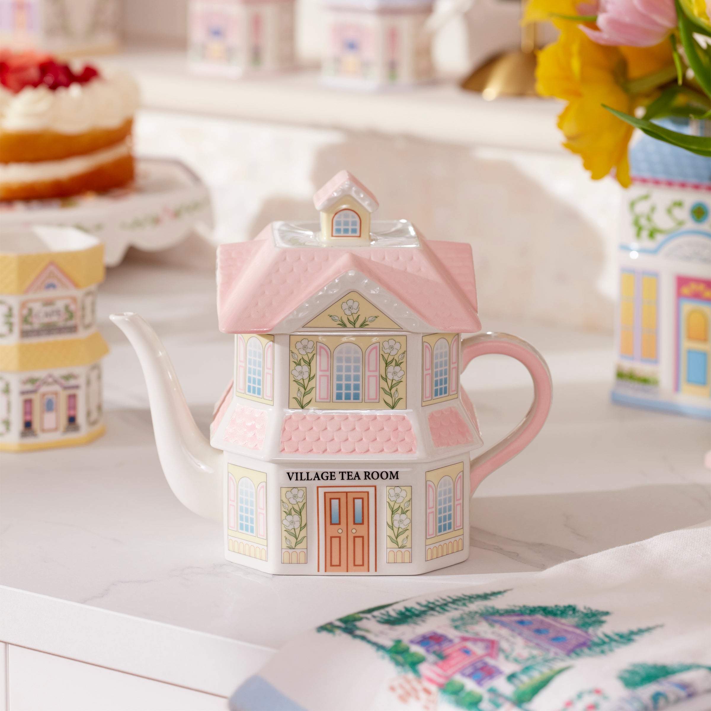 Lenox Spice Village Teapot - Image 3