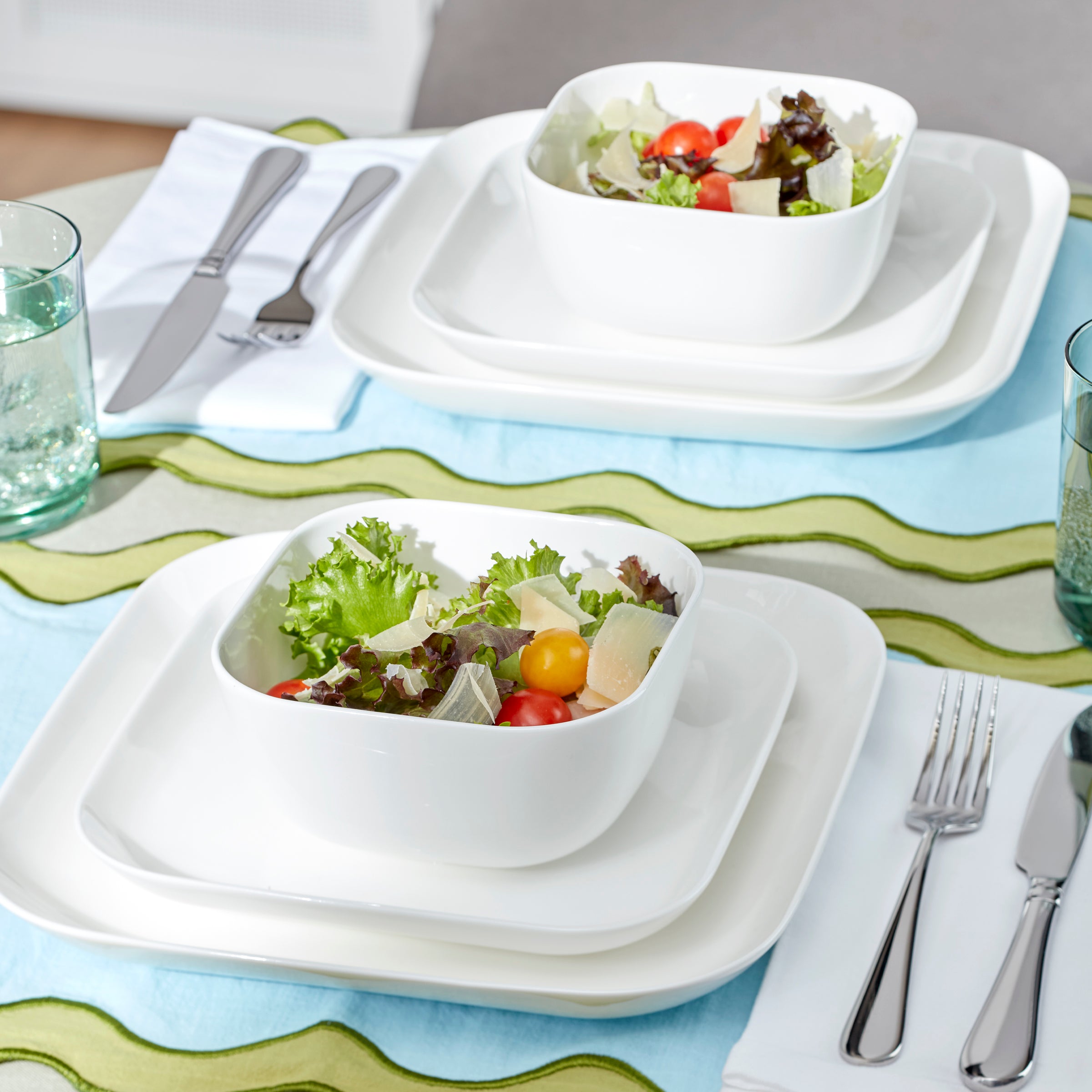 Studio 1414 Square 12-Piece Dinnerware Set - Image 7