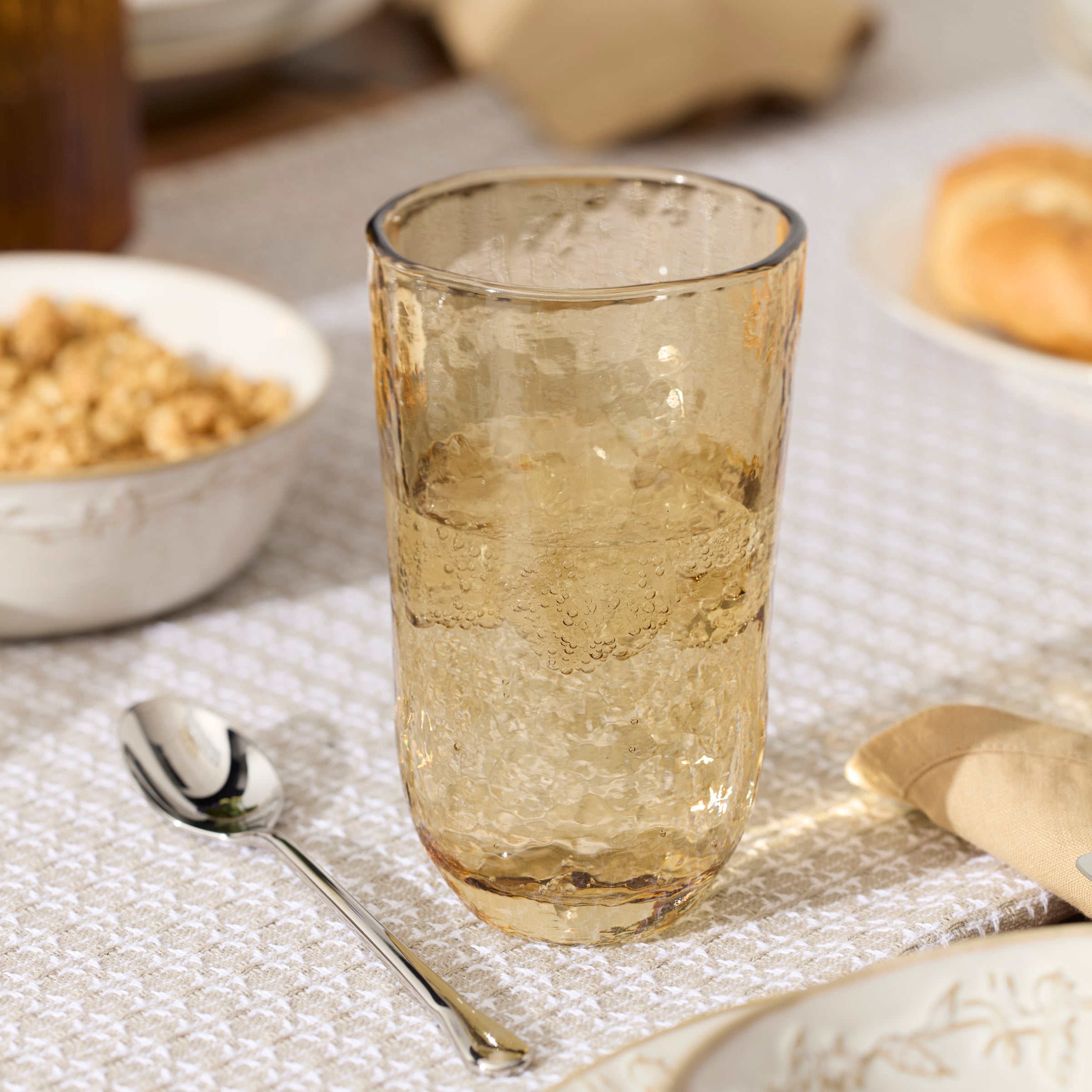 Homespun Amber Tall Tumbler - Set Of 4 - Image 7