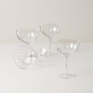 Curva Coupe Glasses. Set of 4