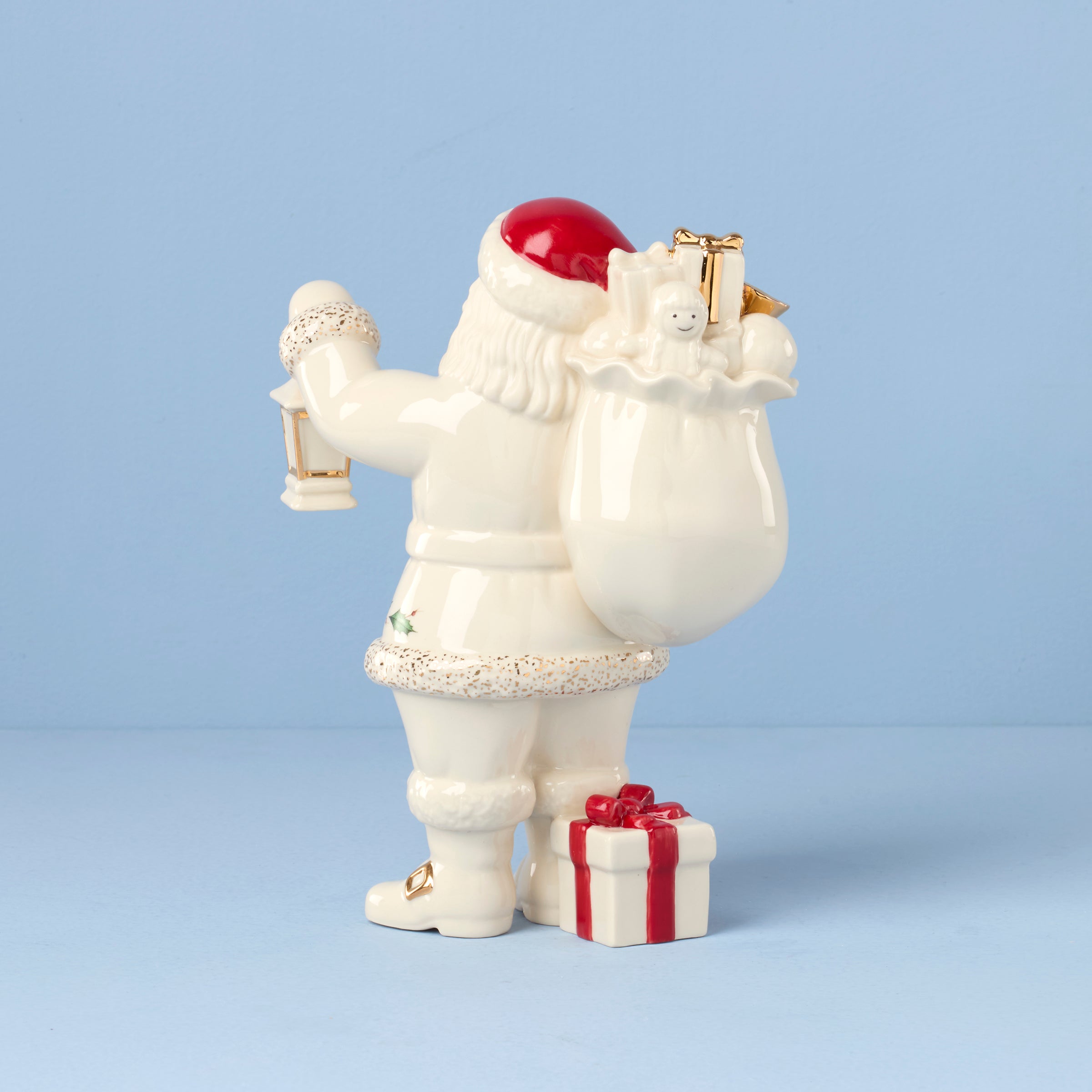 Santa with Lantern Figurine - Image 2