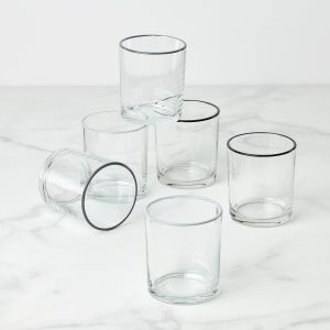 24 Seven Pumice Medium Tumblers. Set of 6