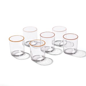 Alternative view of 24 Seven Sunbaked Medium Tumblers. Set of 6