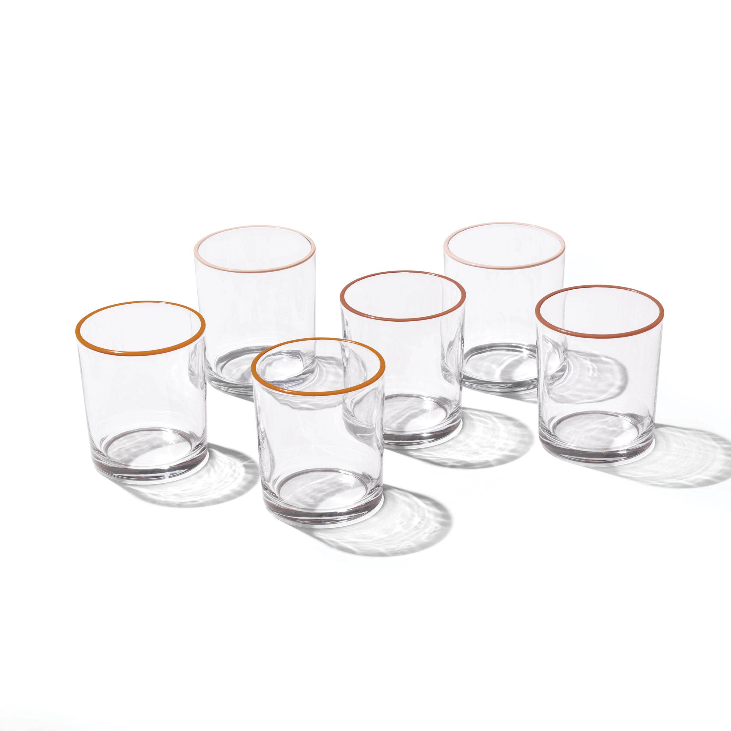 24 Seven Sunbaked Medium Tumblers. Set of 6 - Image 2