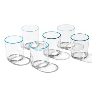 Alternative view of 24 Seven Turquoise Medium Tumblers. Set of 6