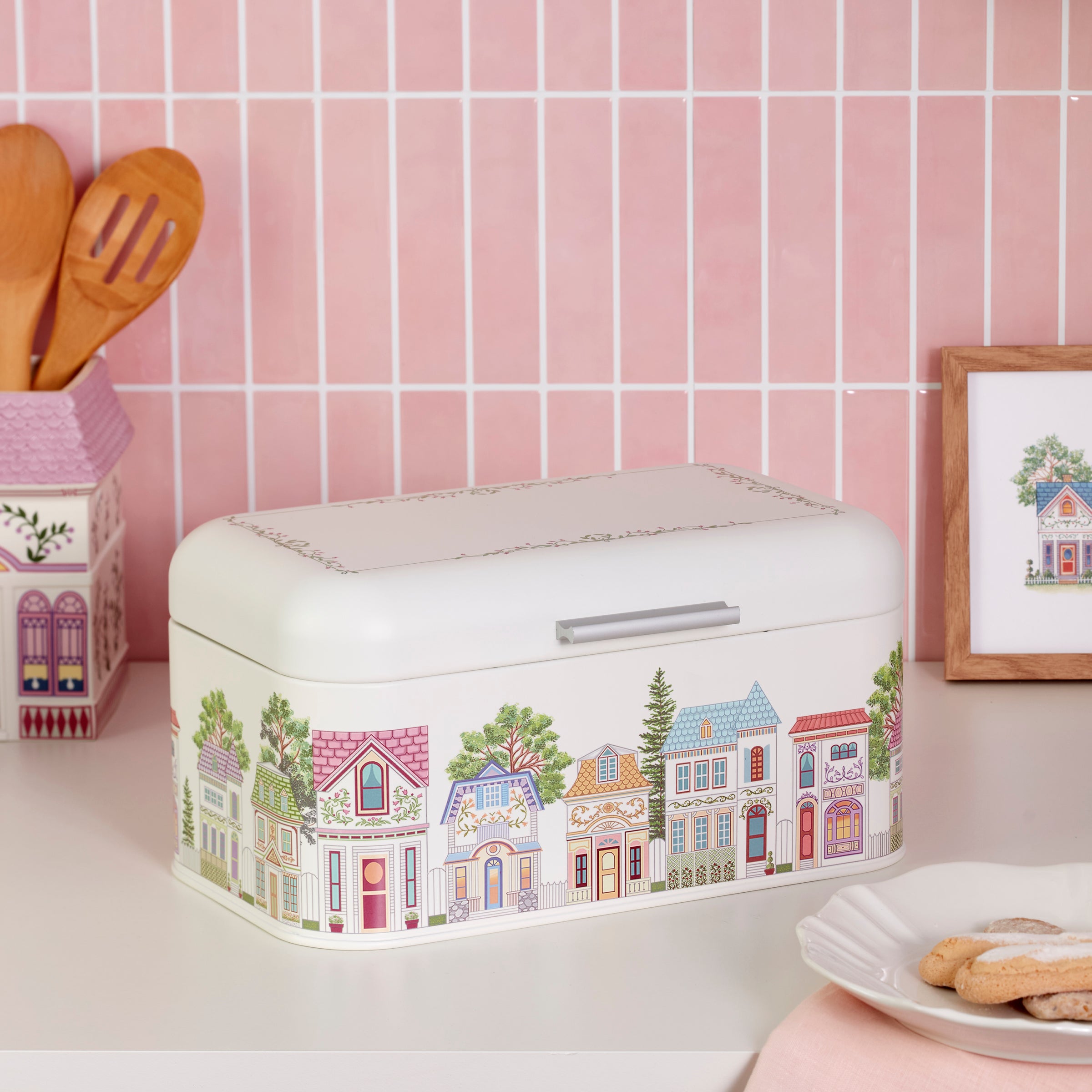 Lenox Spice Village Bread Box - Image 3