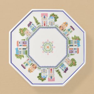 Alternative view of Lenox Spice Village Cake Plate
