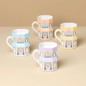 Alternative view of Lenox Spice Village Mugs. Set of 4