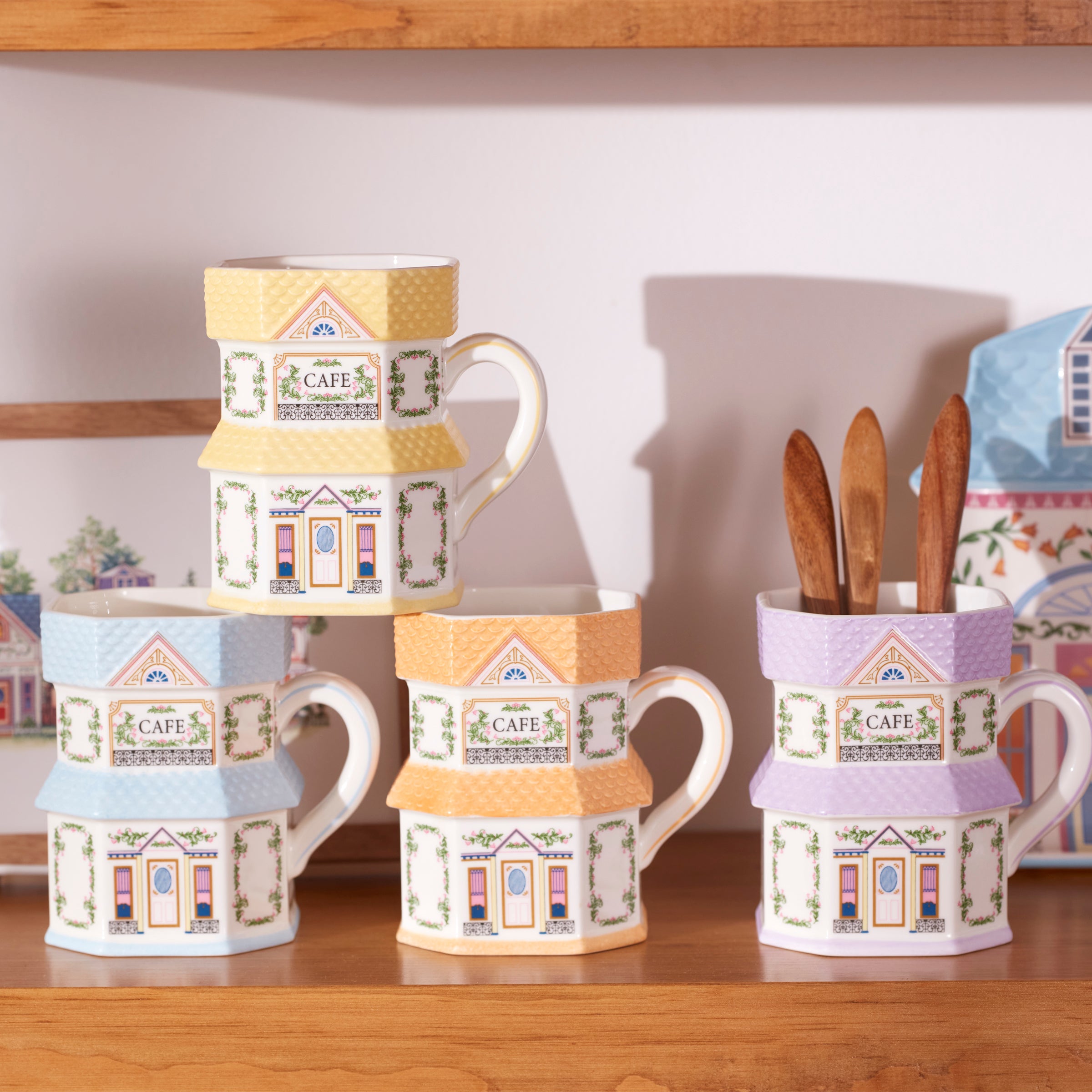 Lenox Spice Village Mugs. Set of 4 - Image 4