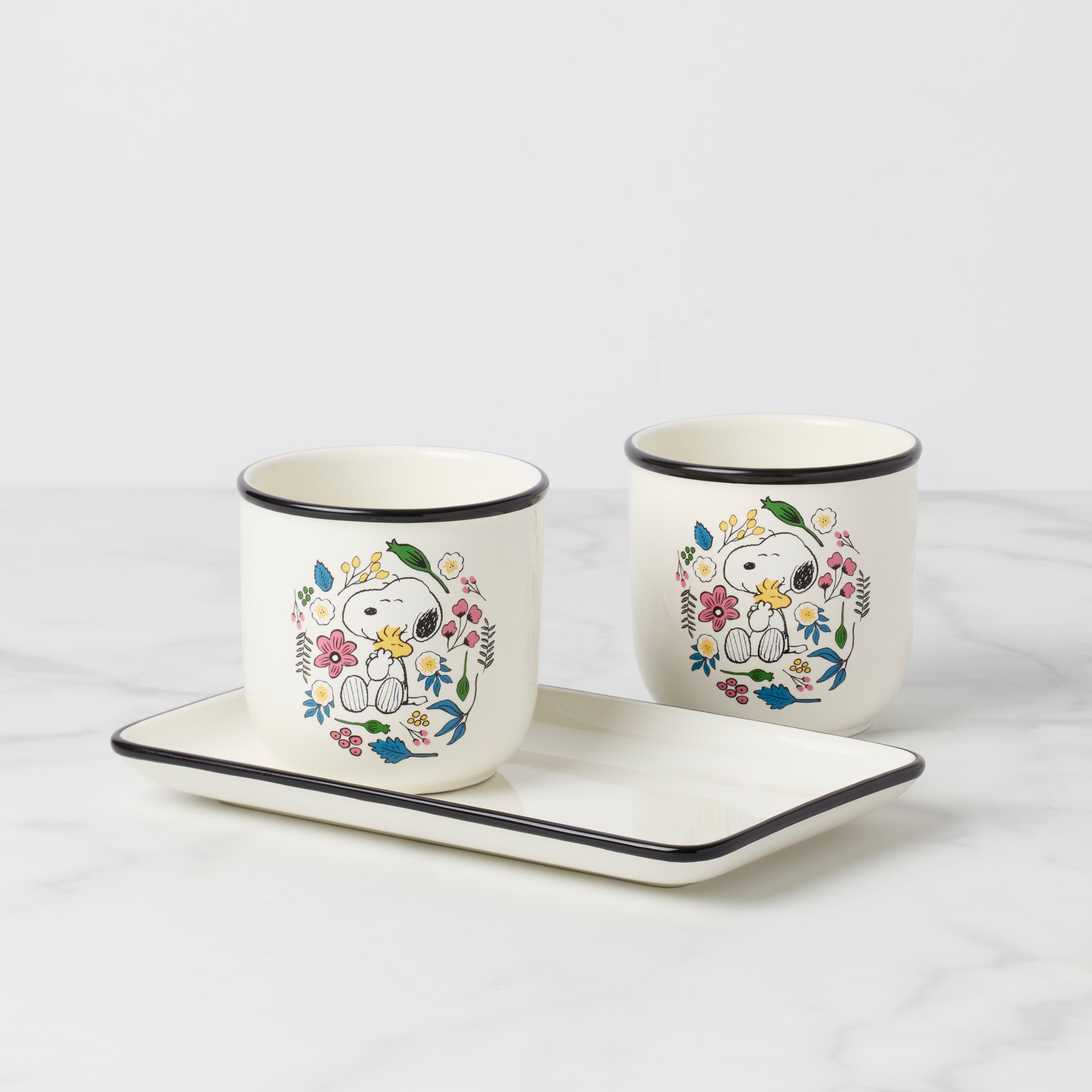 Chef Snoopy Herb Pots. Set Of 3 - Image 2