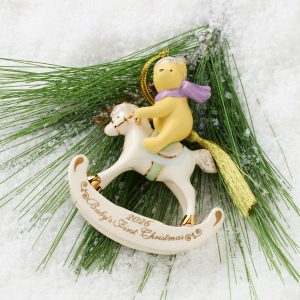 Alternative view of 2026 Winnie The Pooh Babys 1st Christmas Ornament