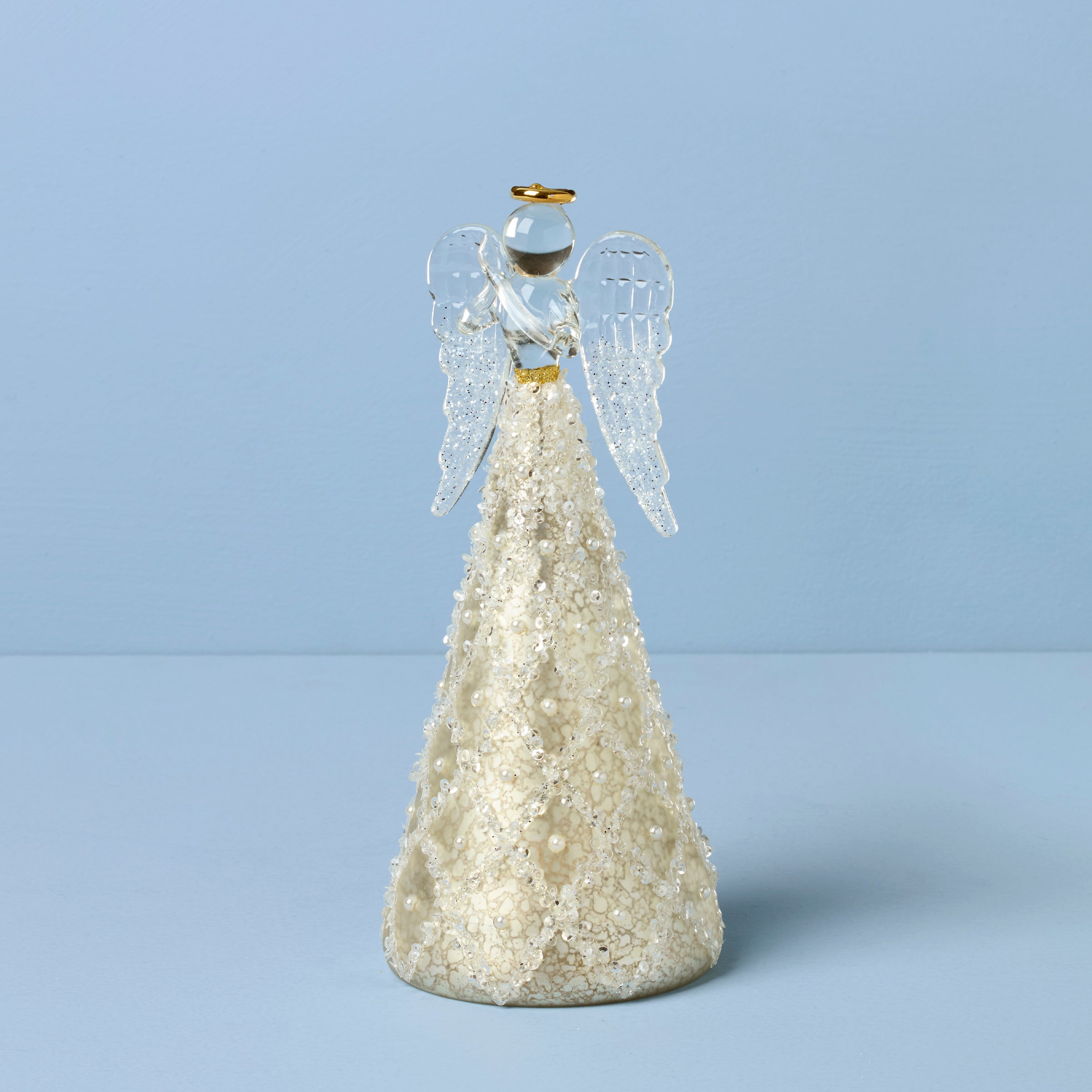 Radiant Light Lit Angel Figurine - Image 2