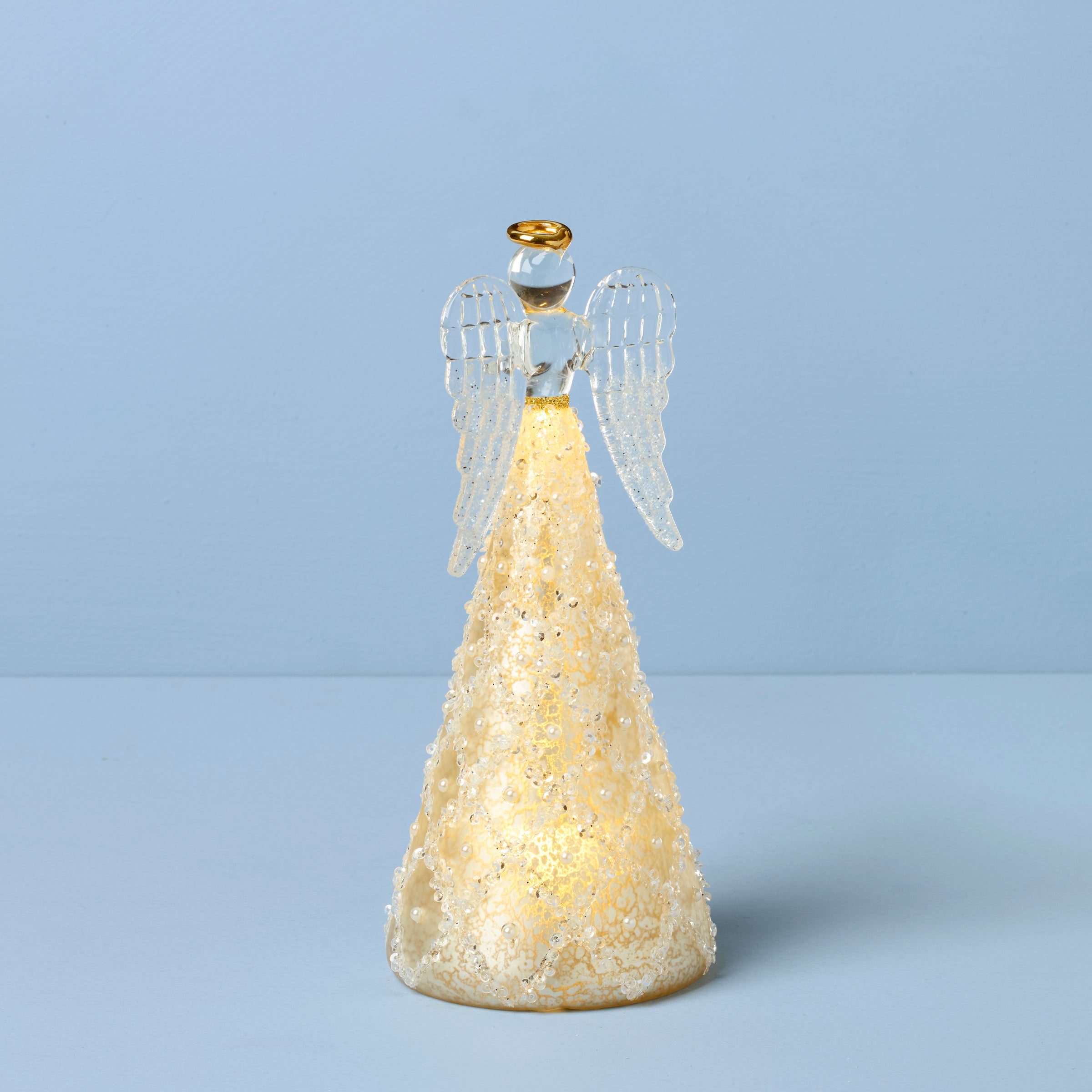 Radiant Light Lit Angel Figurine - Image 4