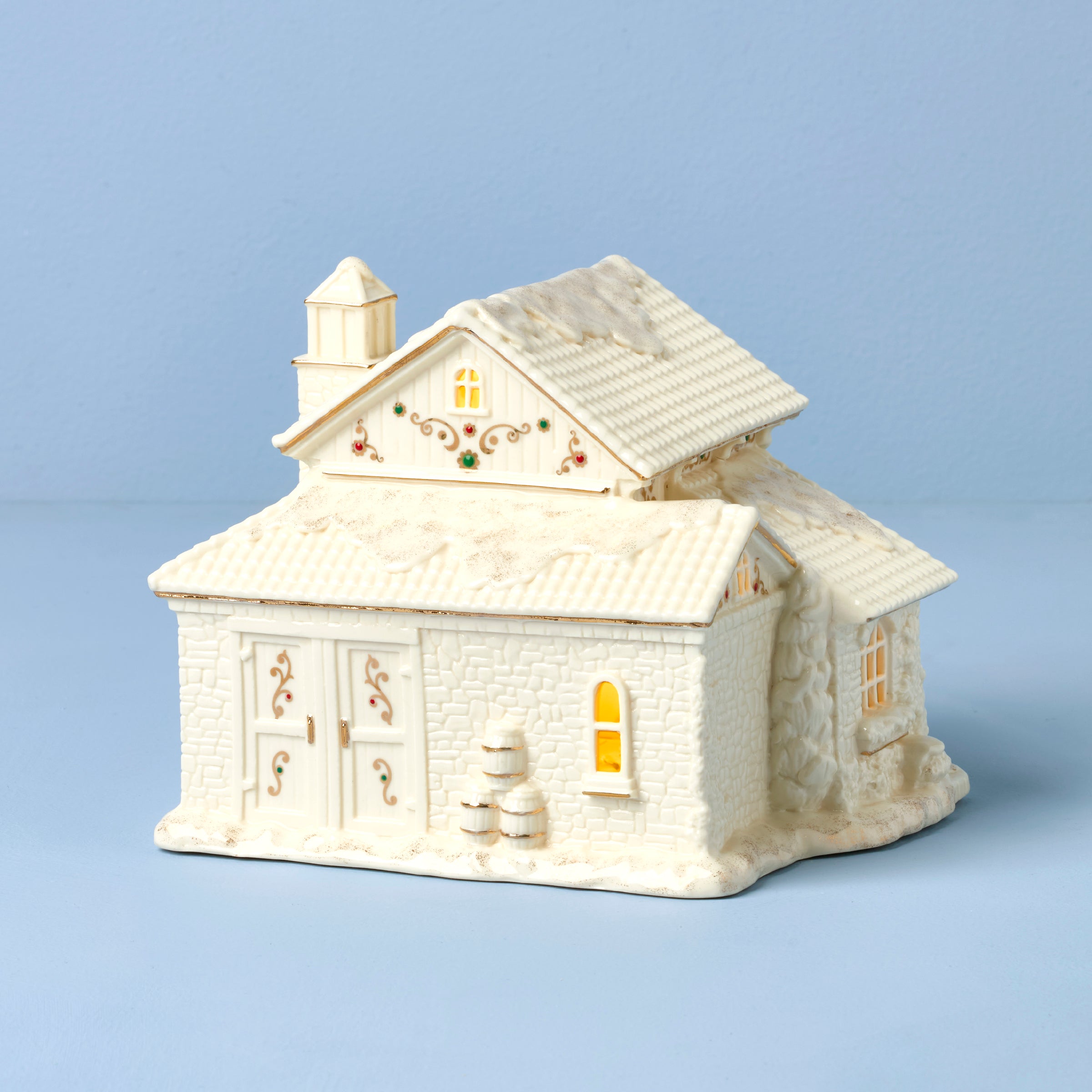 Mistletoe Park Lit Winery Figurine - Image 3