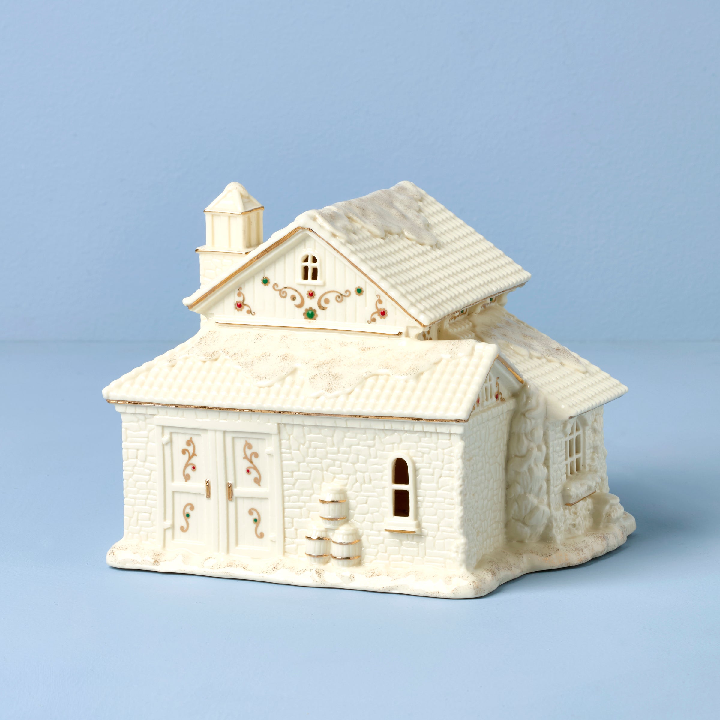 Mistletoe Park Lit Winery Figurine - Image 4