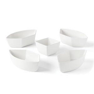 Alternative view of Willow & White 6-Piece Serving Set