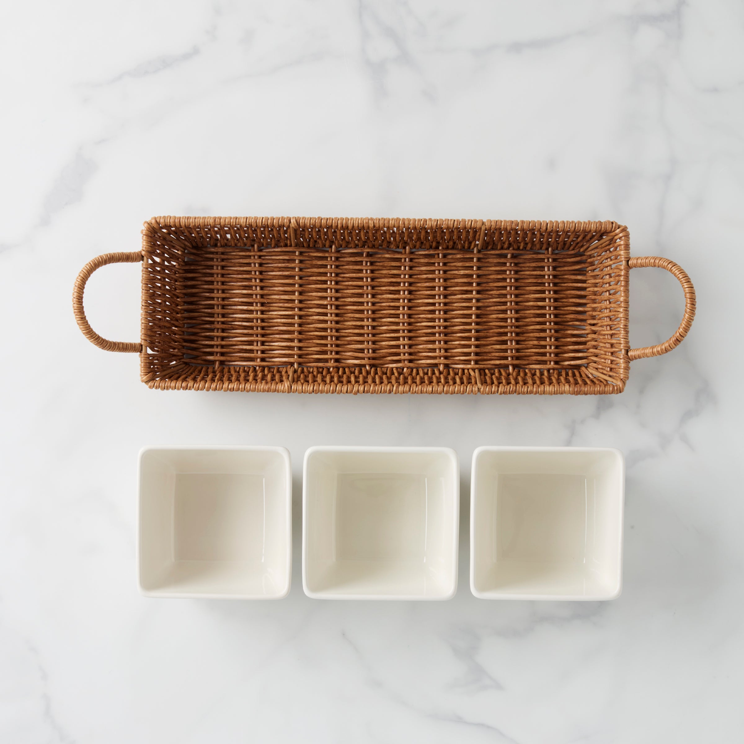 Willow & White. 4-Piece Serving Set - Image 3