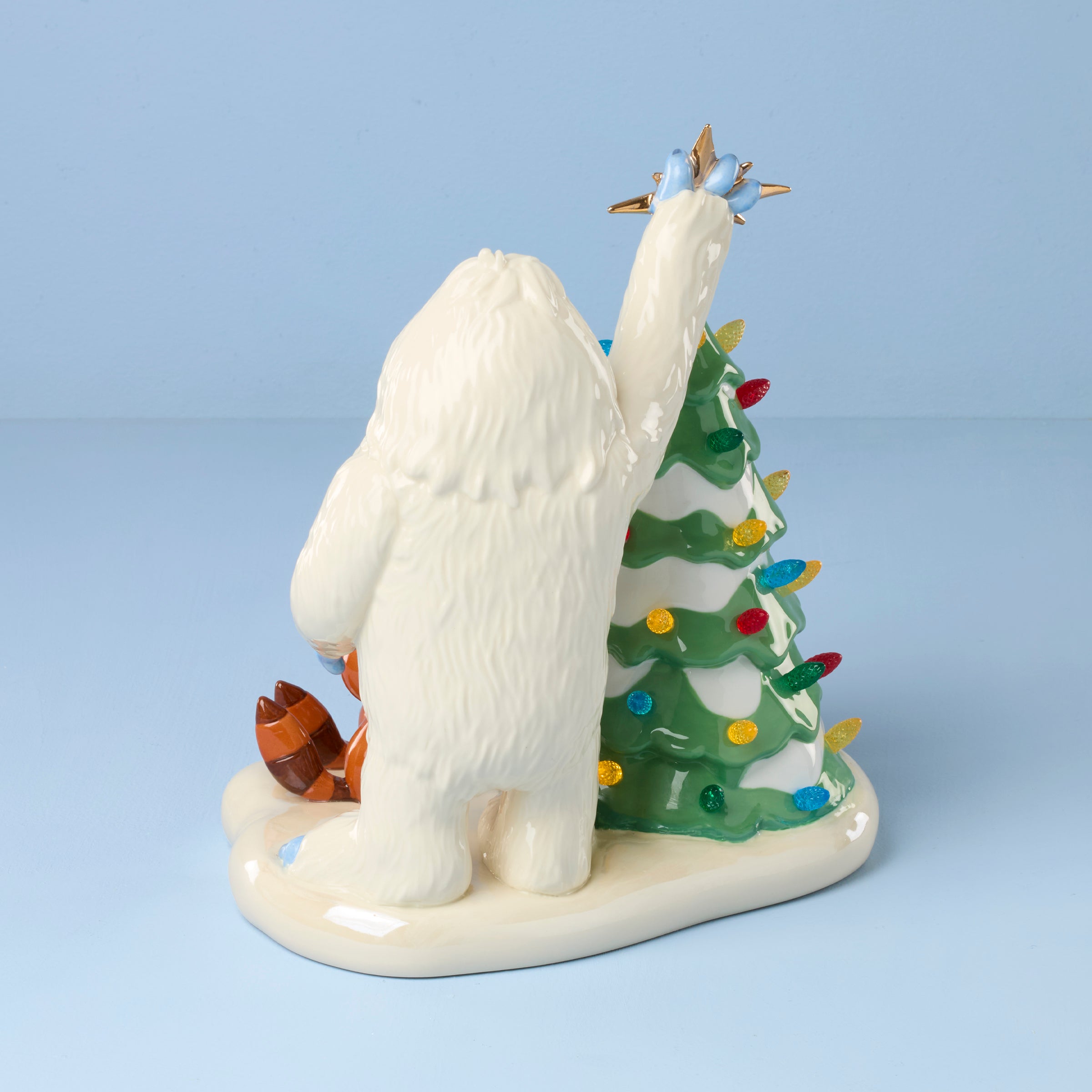 Rudolph and Bumble Lit Figurine - Image 2
