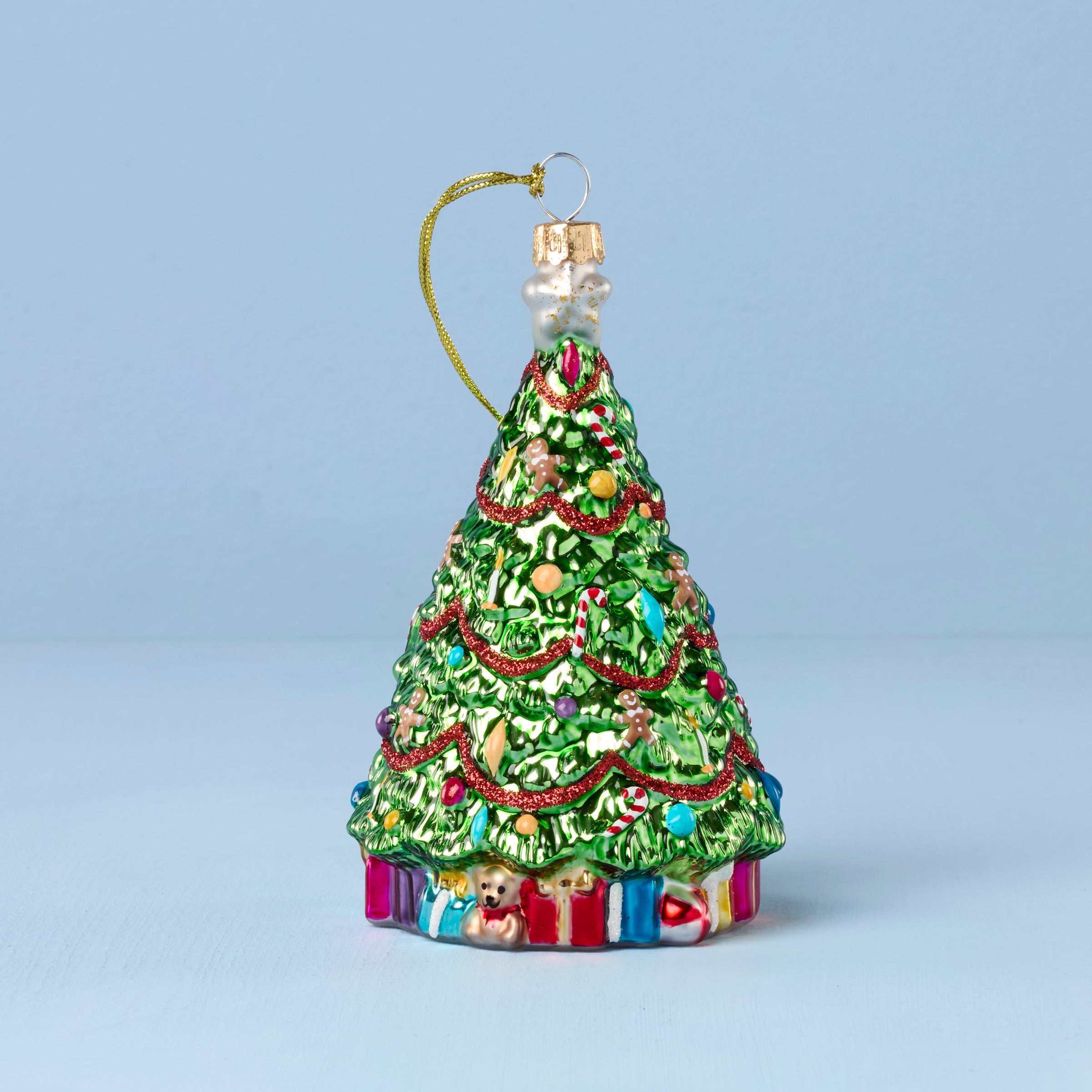 Blown Glass Tree Ornament - Image 2
