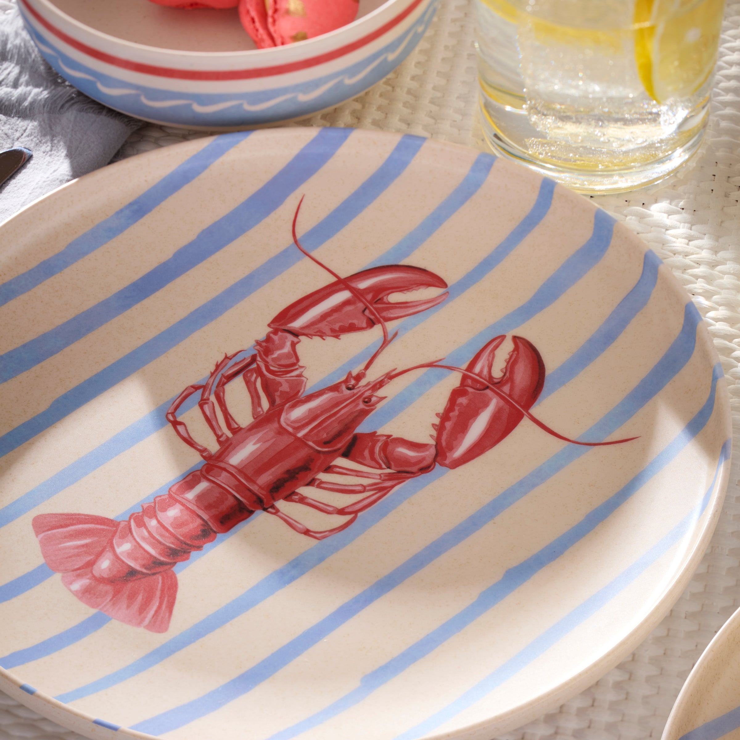 24 Seven Melamine Wharfside 24-Piece Dinnerware Set - Image 3