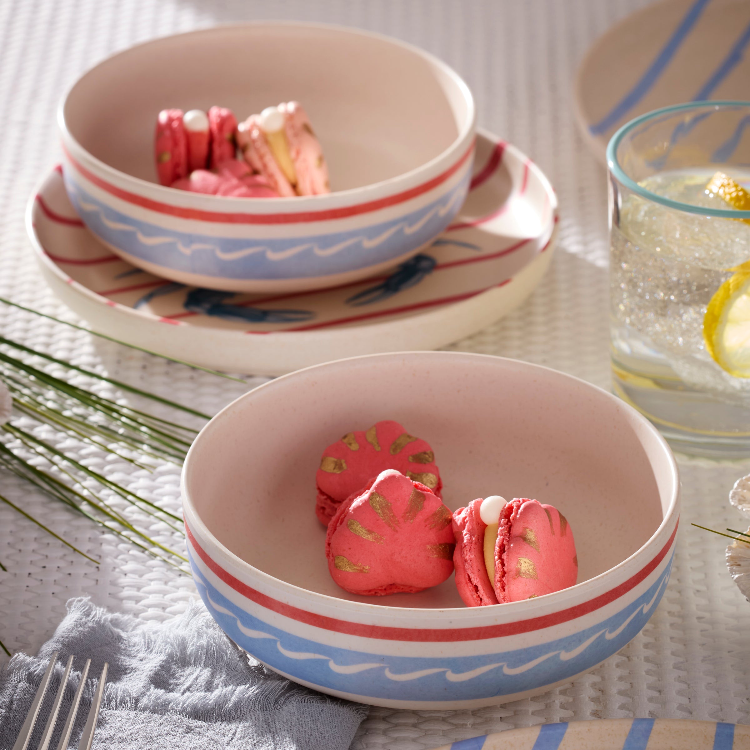 24 Seven Melamine Wharfside 24-Piece Dinnerware Set - Image 5