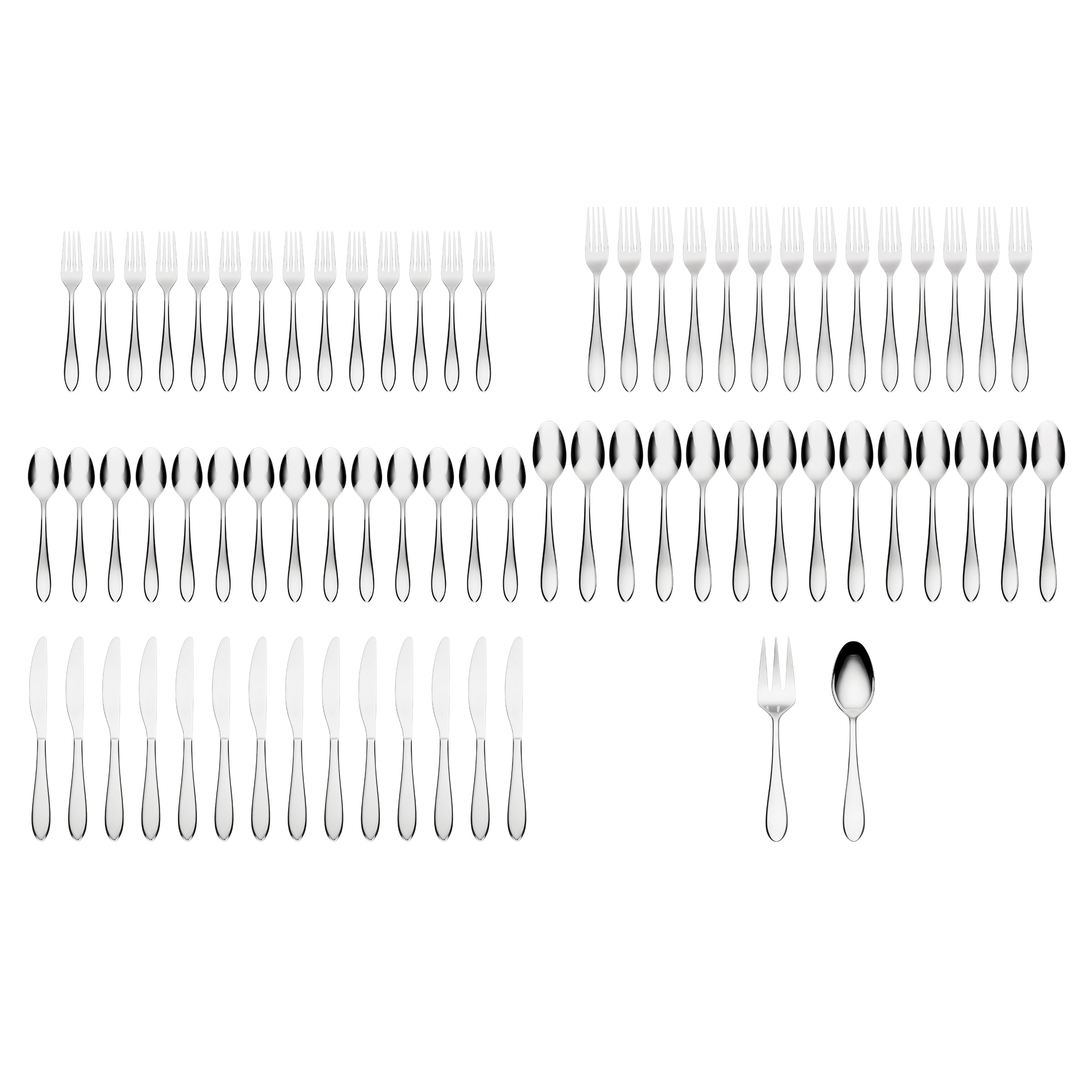 Delia 72-Piece Flatware Set - Image 2