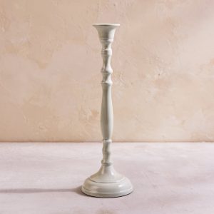 Nera Light Green Large Candle Holder