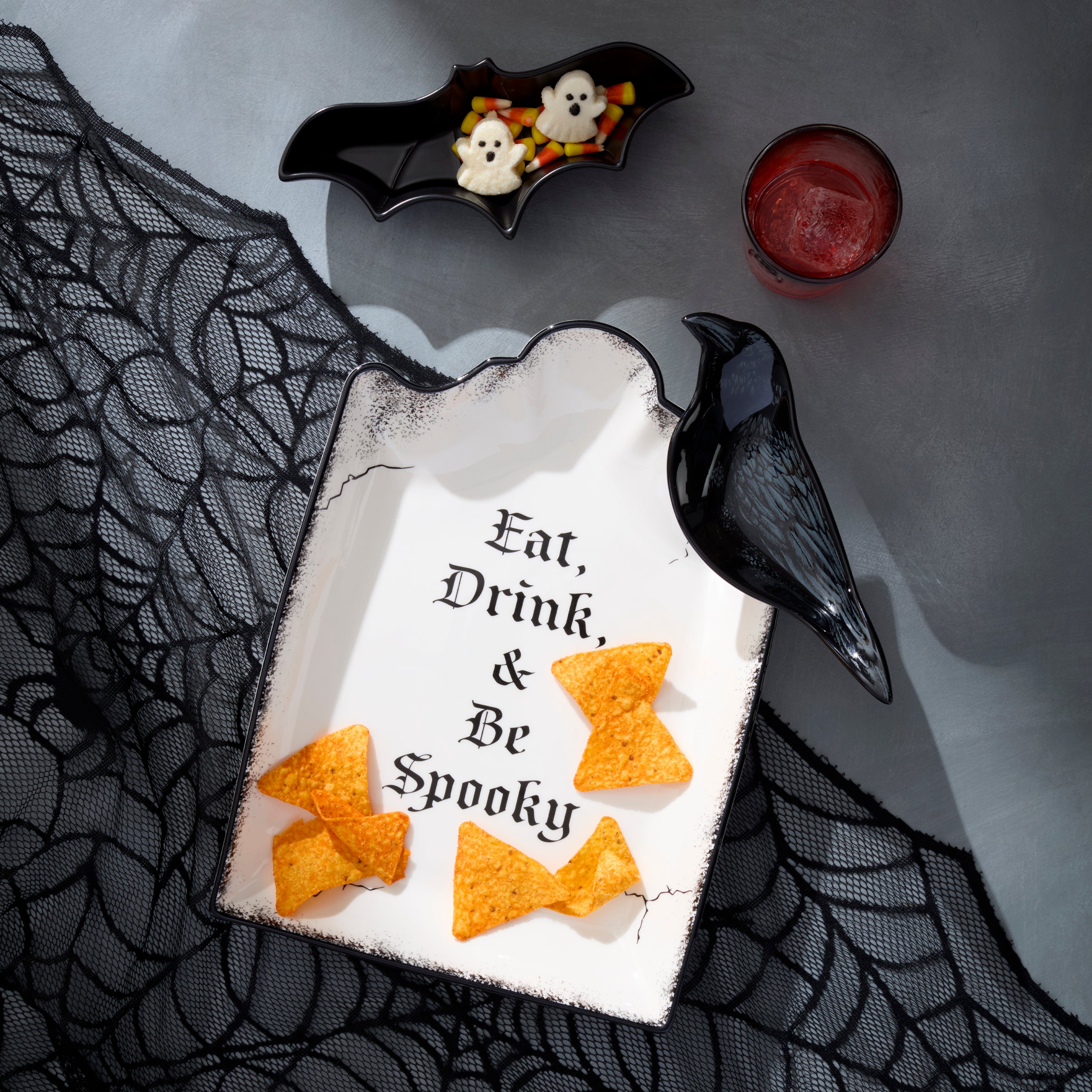 Vintage Halloween Chip & Dip 2 Piece Set - Image 3