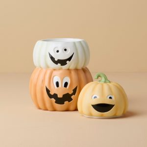 Alternative view of Pumpkin Treat Jar with Sound