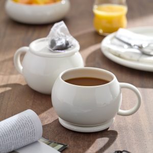 Alternative view of Quirk Mugs with Coaster. Set of 4