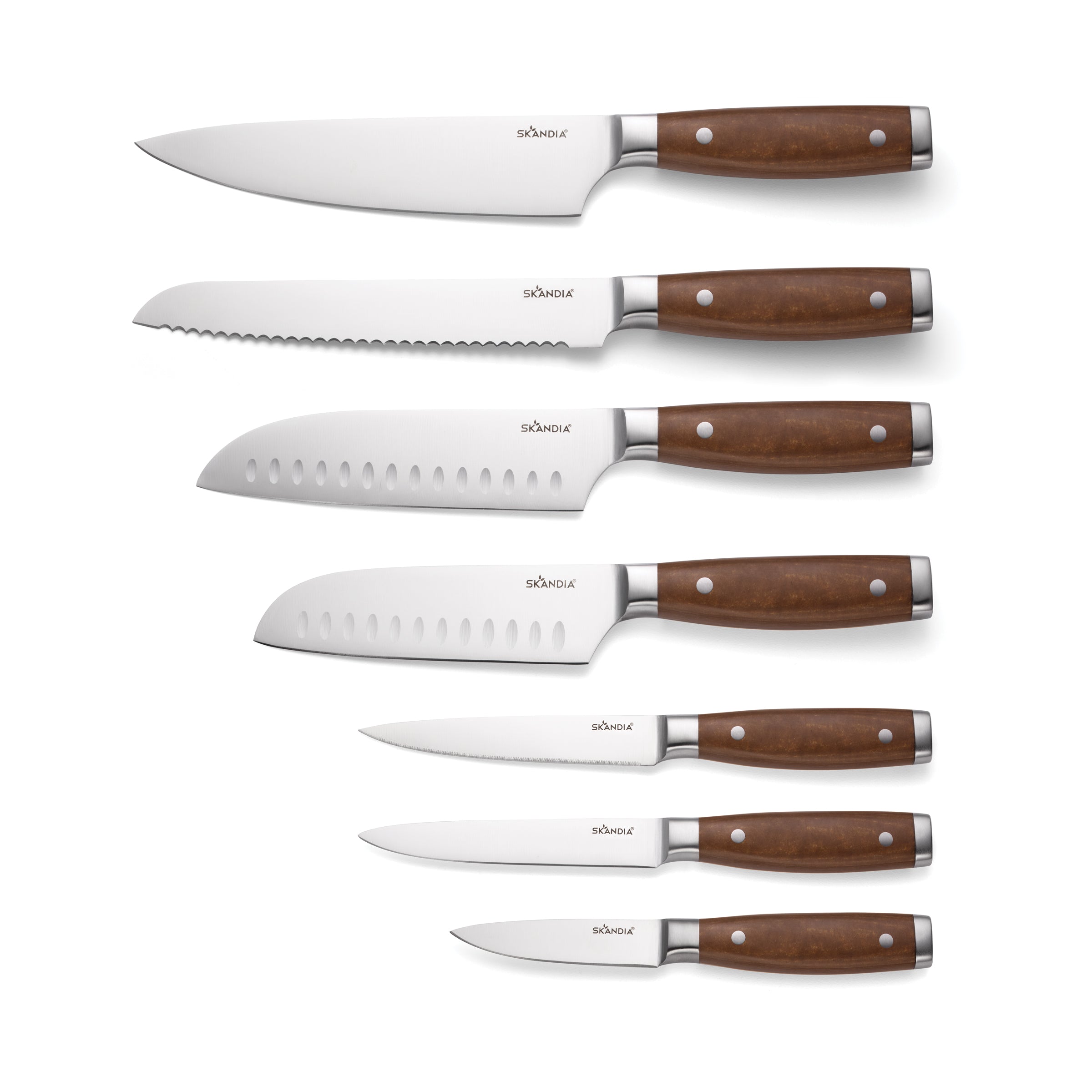 Skandia Woodlyn 10-Piece Cutlery Block Set - Image 2