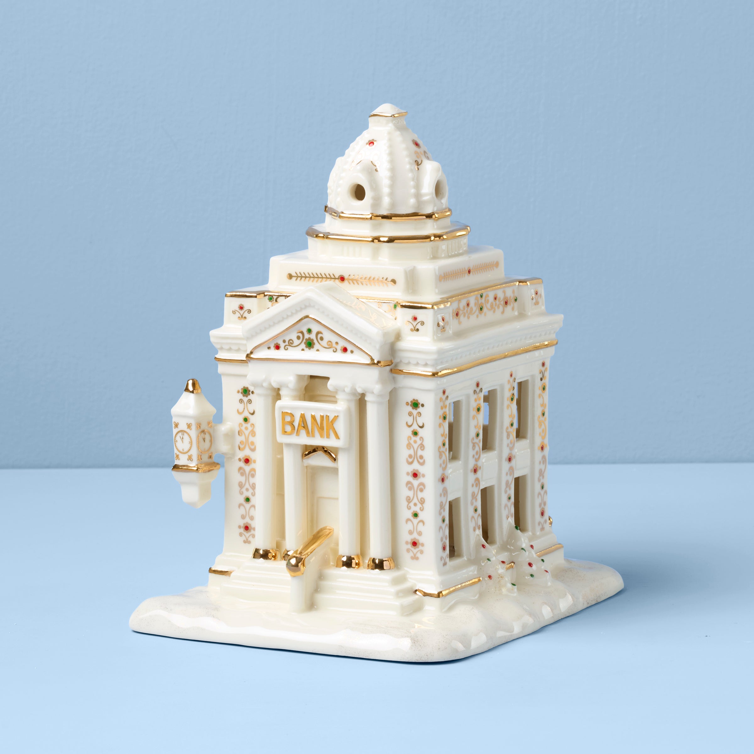 Mistletoe Park Bank Lit Figurine - Image 3