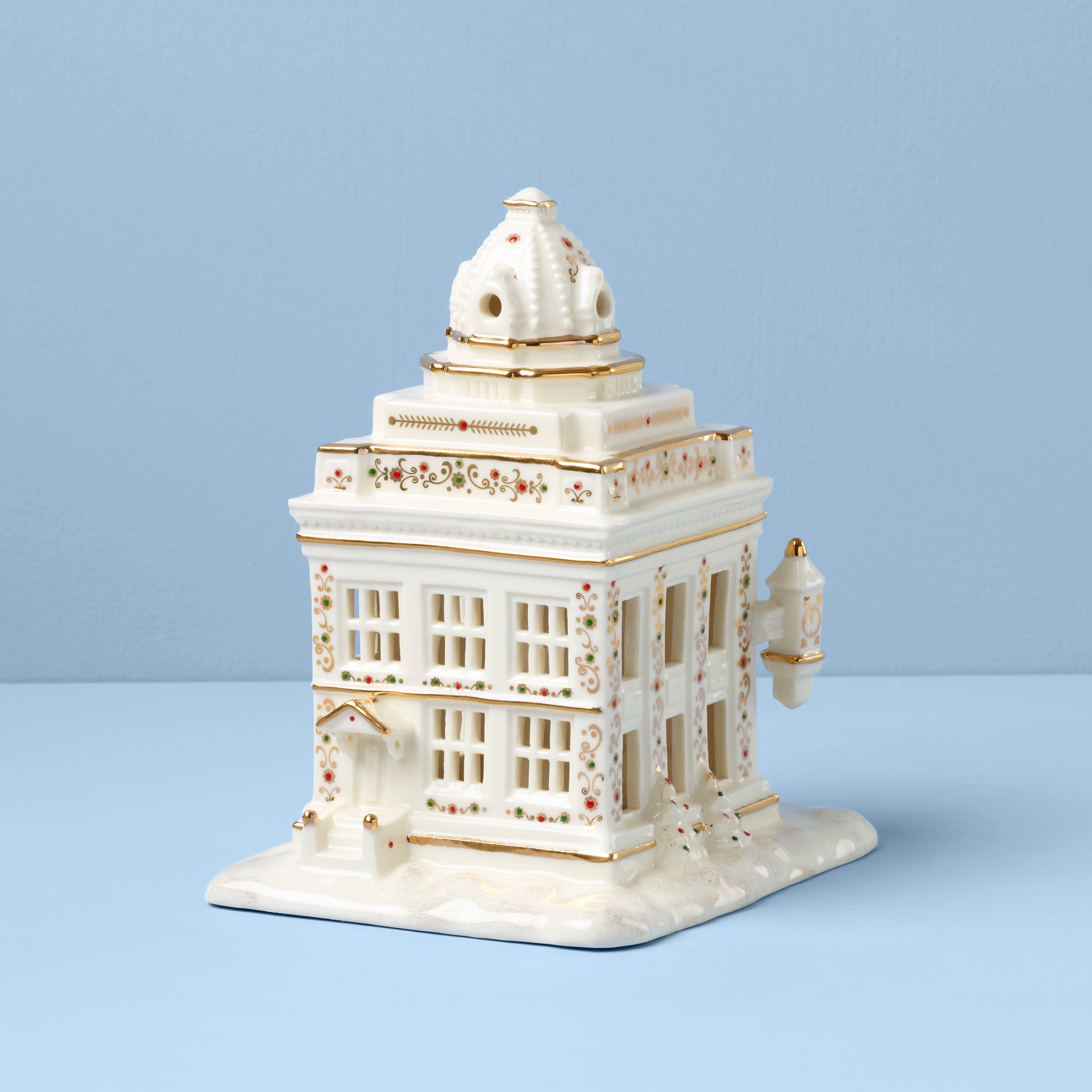 Mistletoe Park Bank Lit Figurine - Image 4