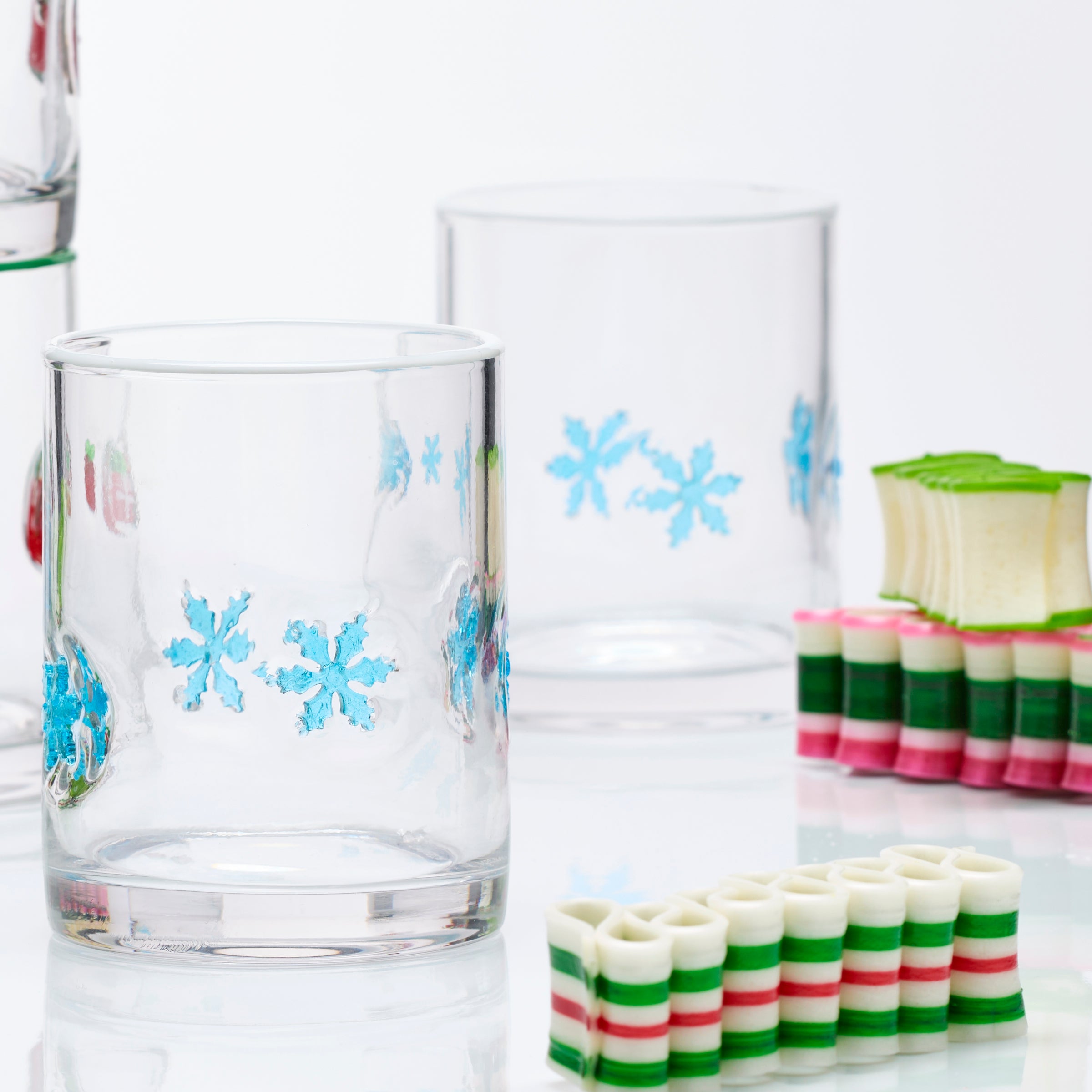 24 Seven Seasonal Snowflake-Embossed Tumblers. Set of 2 - Image 3