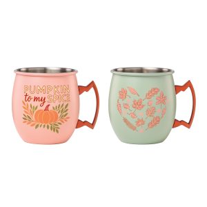Harvest Moscow Mule Mugs. Set of 2