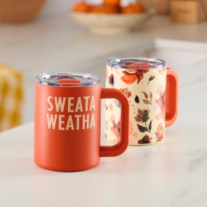 Alternative view of Harvest Insulated Mugs. Set of 2