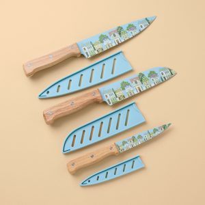 Alternative view of Lenox Spice Village 3-Piece Cutlery Set with Blade Guards