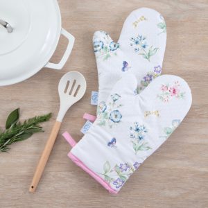 Butterfly Meadow Oven Mitts. Set of 2