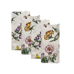 Butterfly Meadow Dinner Napkins. Set of 4