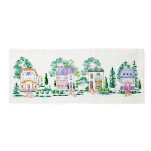 Alternative view of Lenox Spice Village 14x36 Centerpiece Table Runner