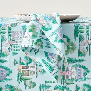 Alternative view of Lenox Spice Village Allover Dinner Napkins. Set of 4
