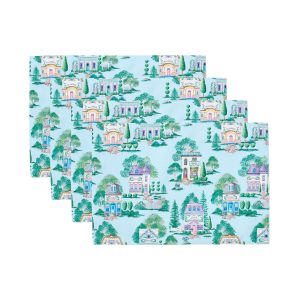 Lenox Spice Village Allover Placemats. Set of 4