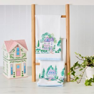 Alternative view of Lenox Spice Village Kitchen Towels. Set of 2