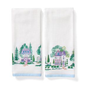 Lenox Spice Village Kitchen Towels. Set of 2