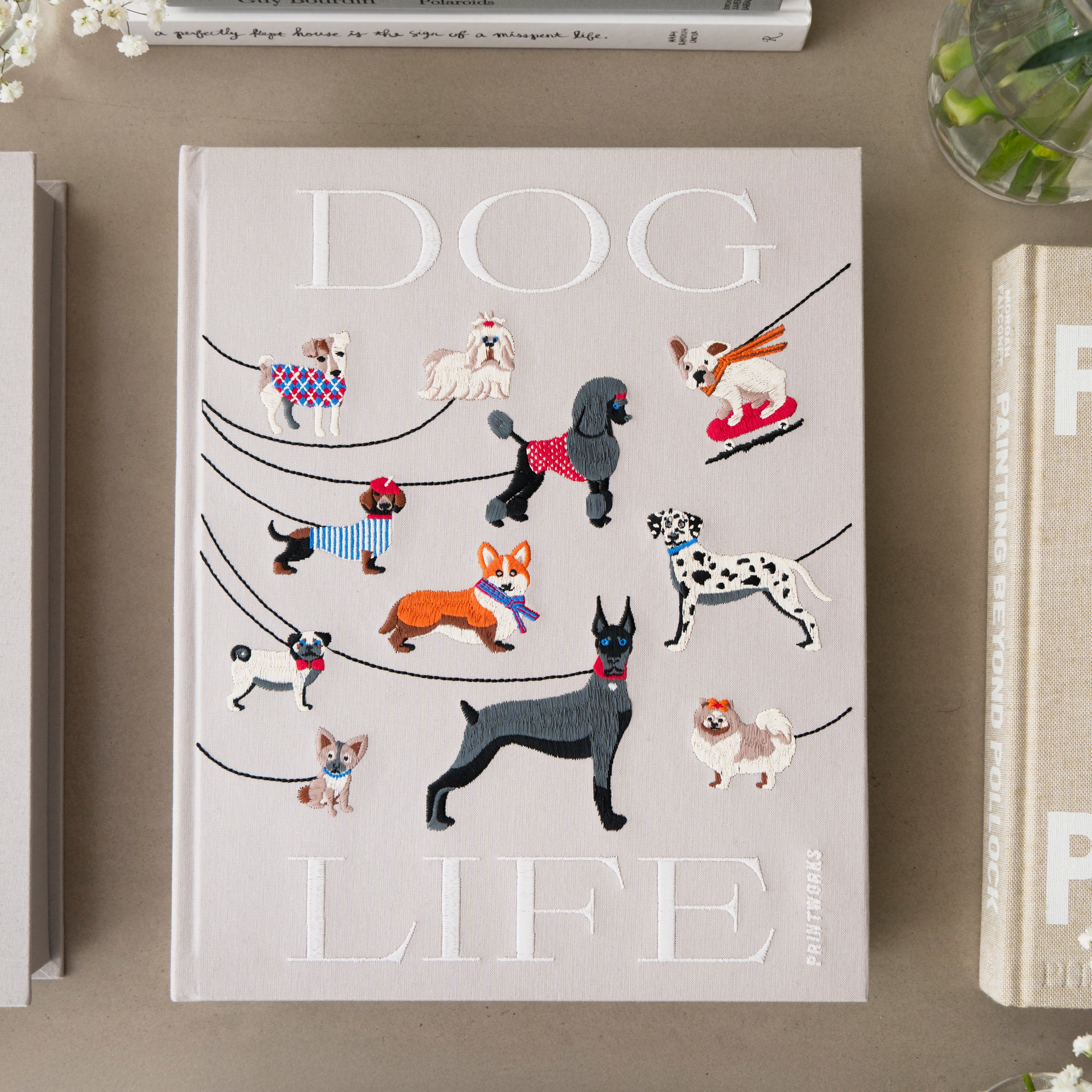 A Dog's Life Embroidered Photo Album - Image 3