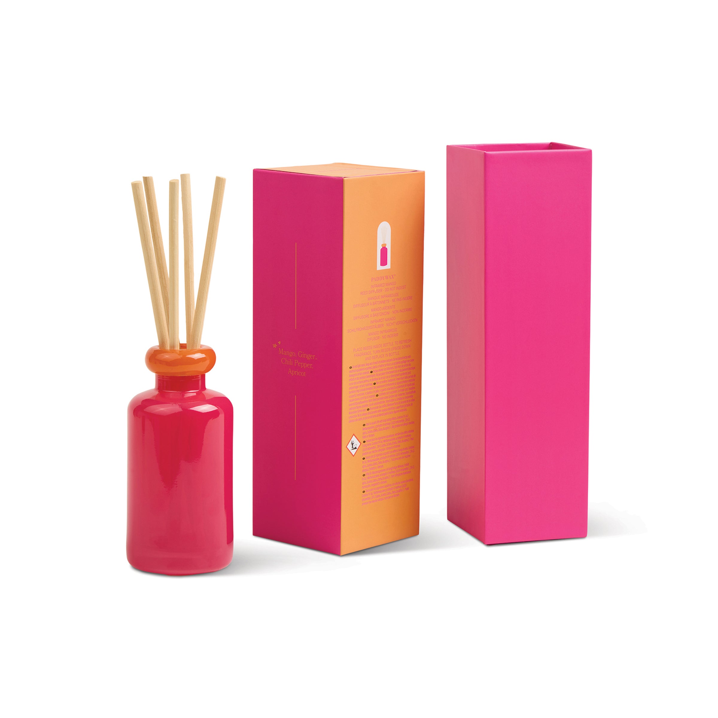 Stacked Infrared Mango 3.2oz Reed Diffuser - Image 4