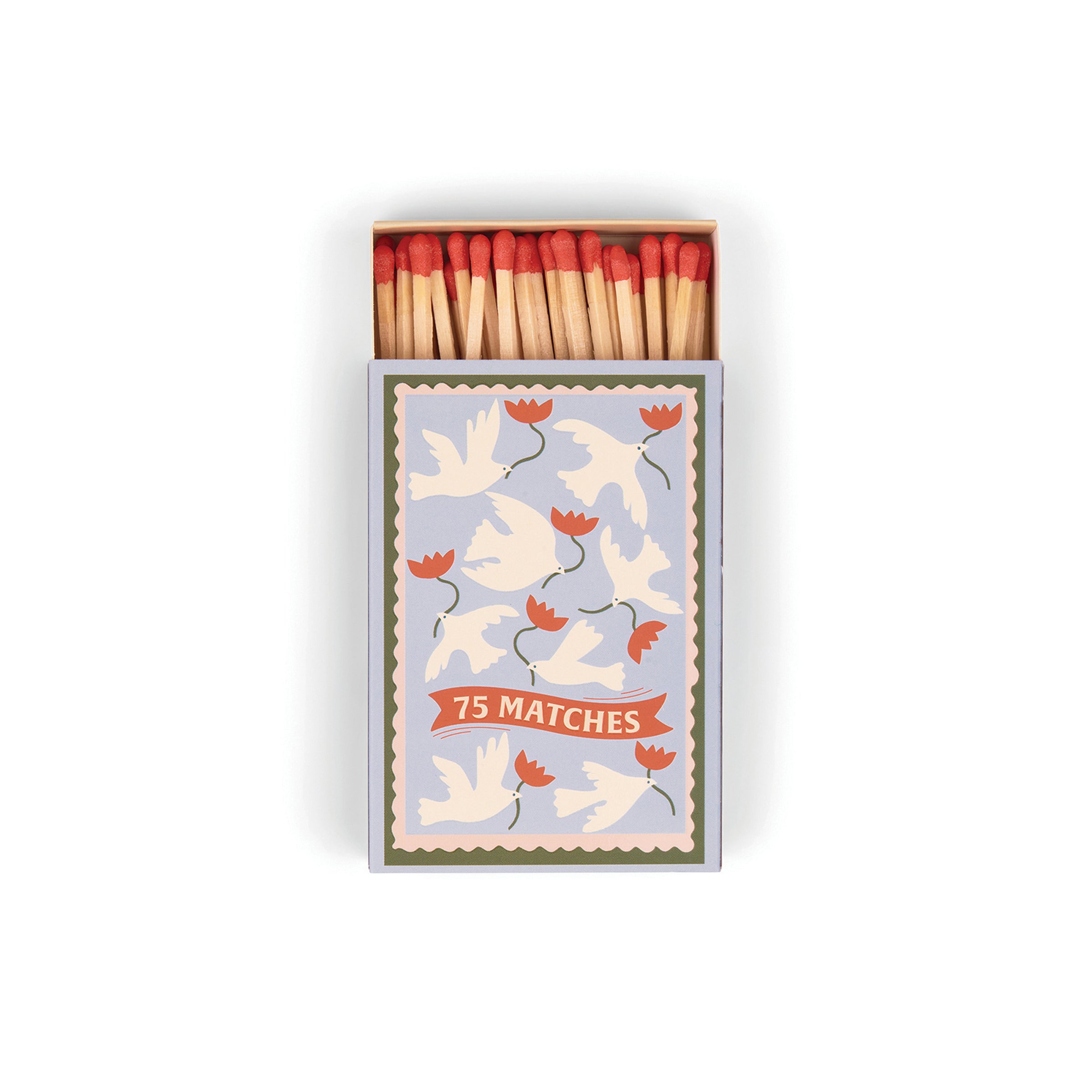 A Dopo Doves 75-Count Boxed Matches