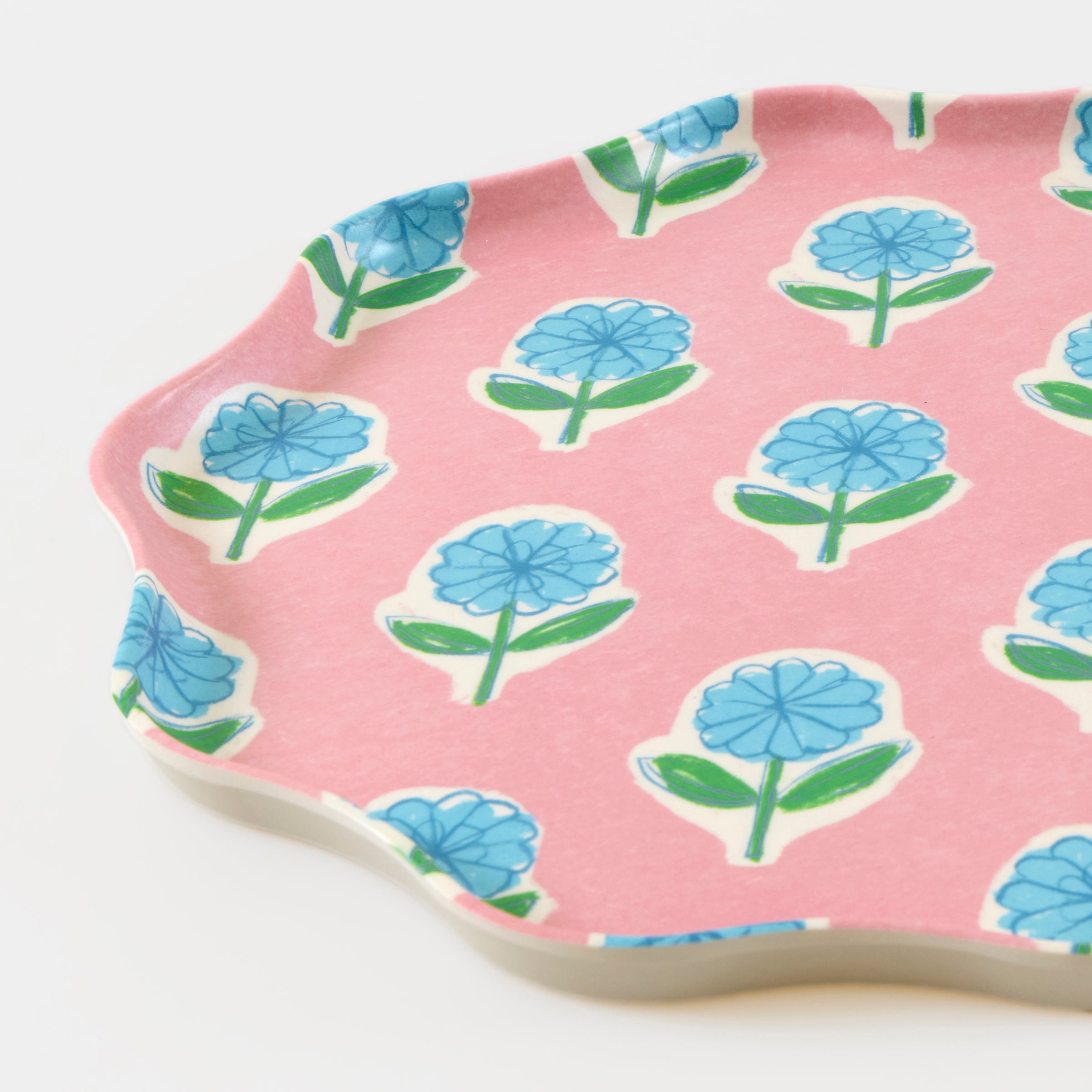 Flora Reusable Large Plates. Set of 6 - Image 3