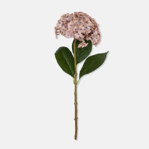 Alternative view of Artificial Real Touch Antique Blush Hydrangea Stem