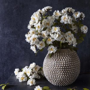 Artificial Cream Rose Spray
